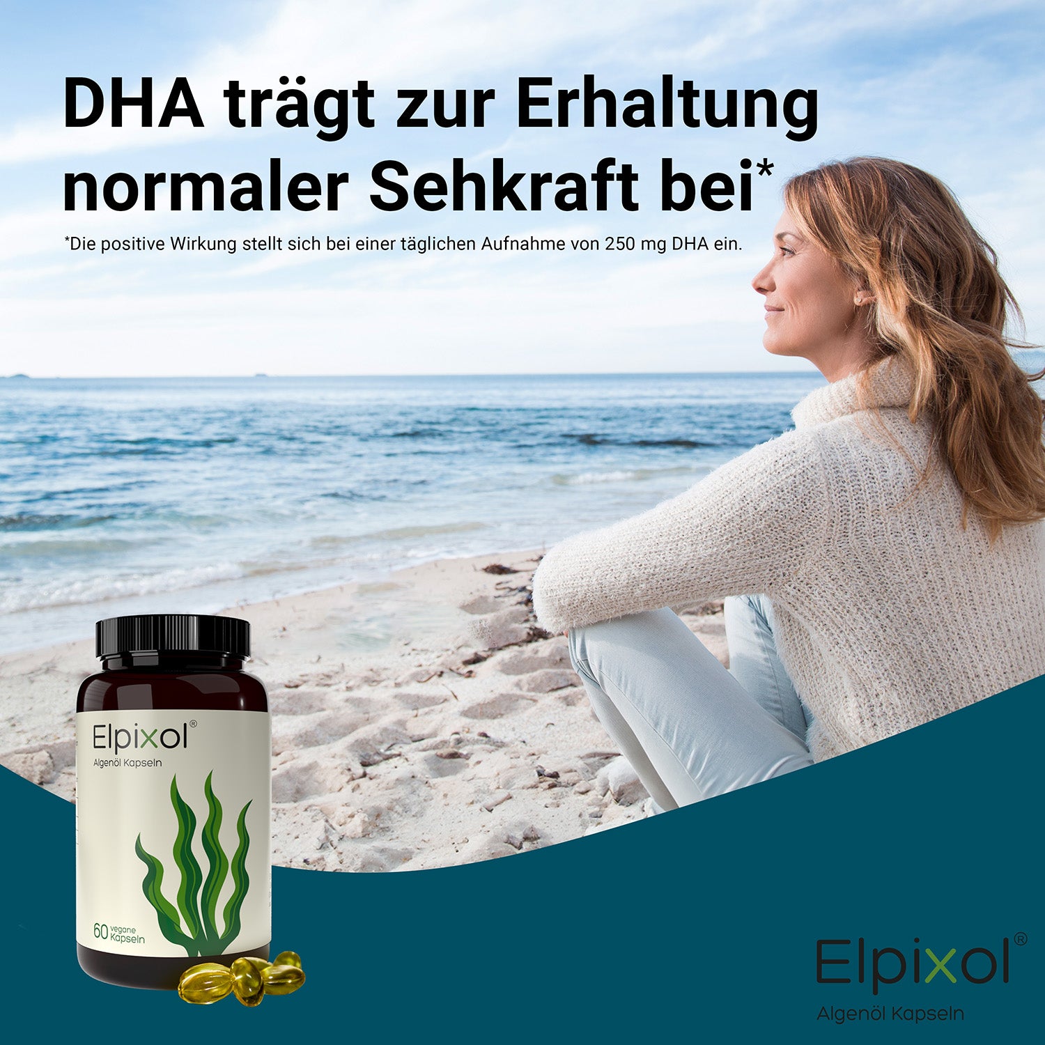 Elpixol® Algenöl Kapseln mit 500 mg EPA + DHA