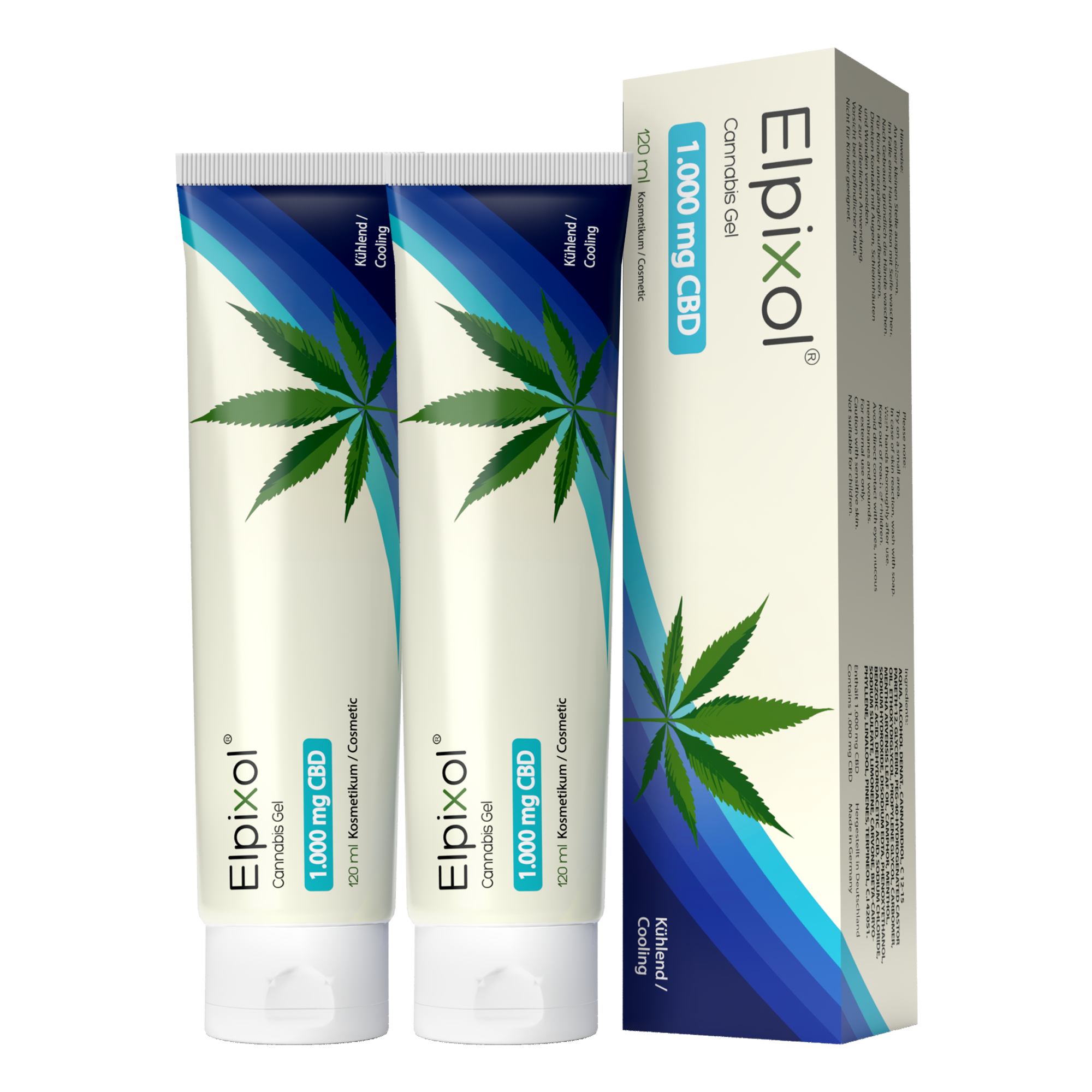 Elpixol® Cannabis Gel 1.000 mg CBD kühlend