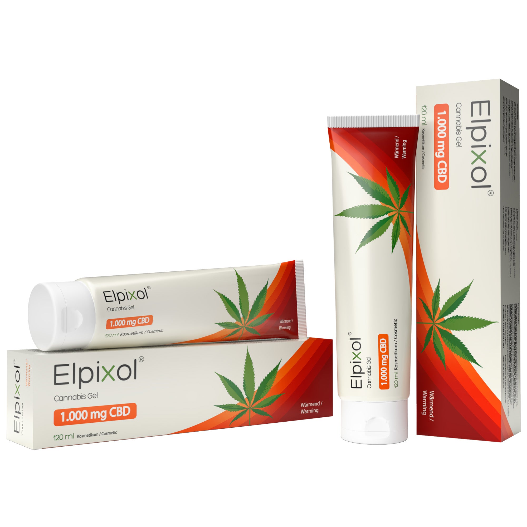 Elpixol® Cannabis Gel 1.000 mg CBD - wärmend