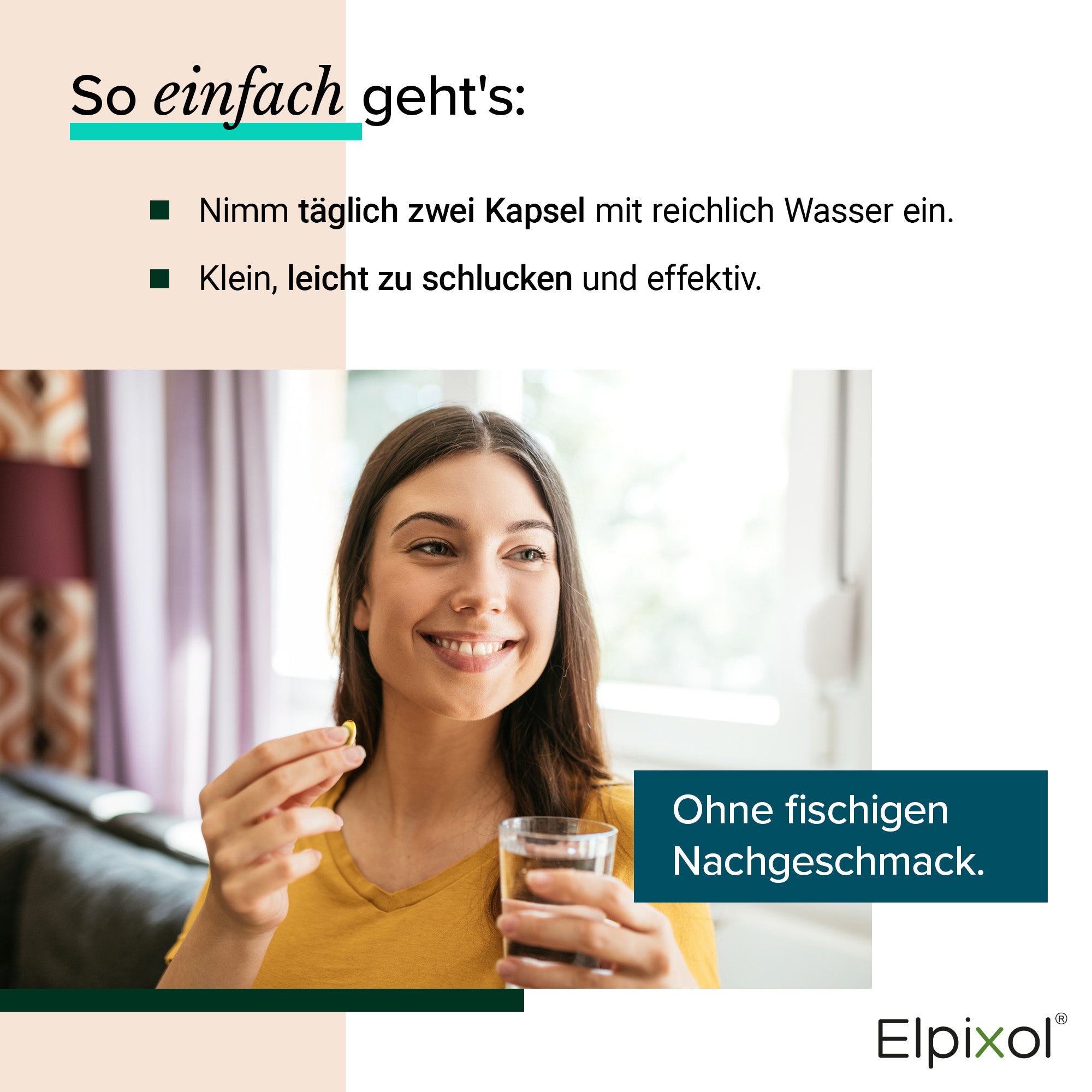 Elpixol® Algenöl Kapseln mit 500 mg EPA + DHA