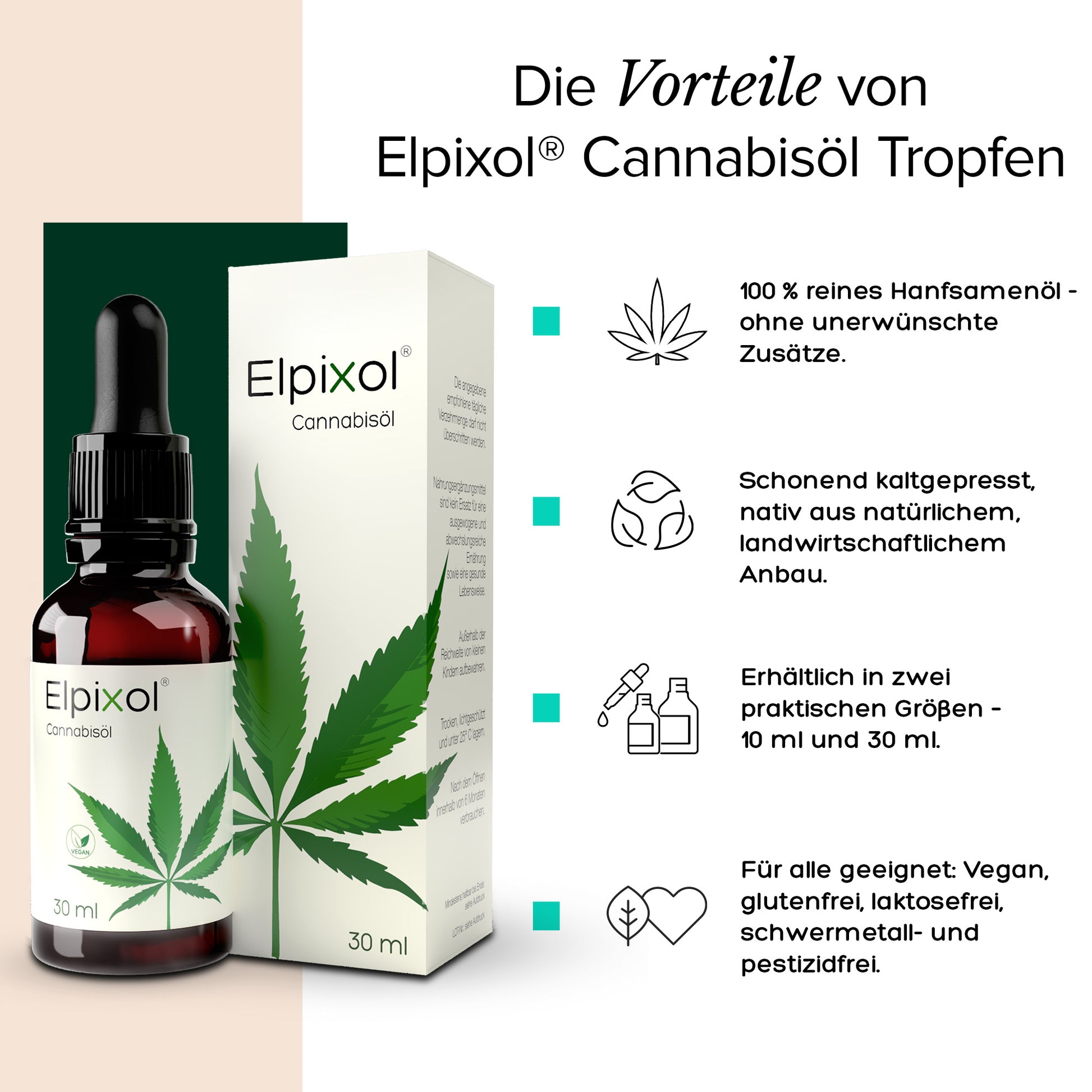 haschöl aufbewahren Elpixol® Cannabisöl Tropfen