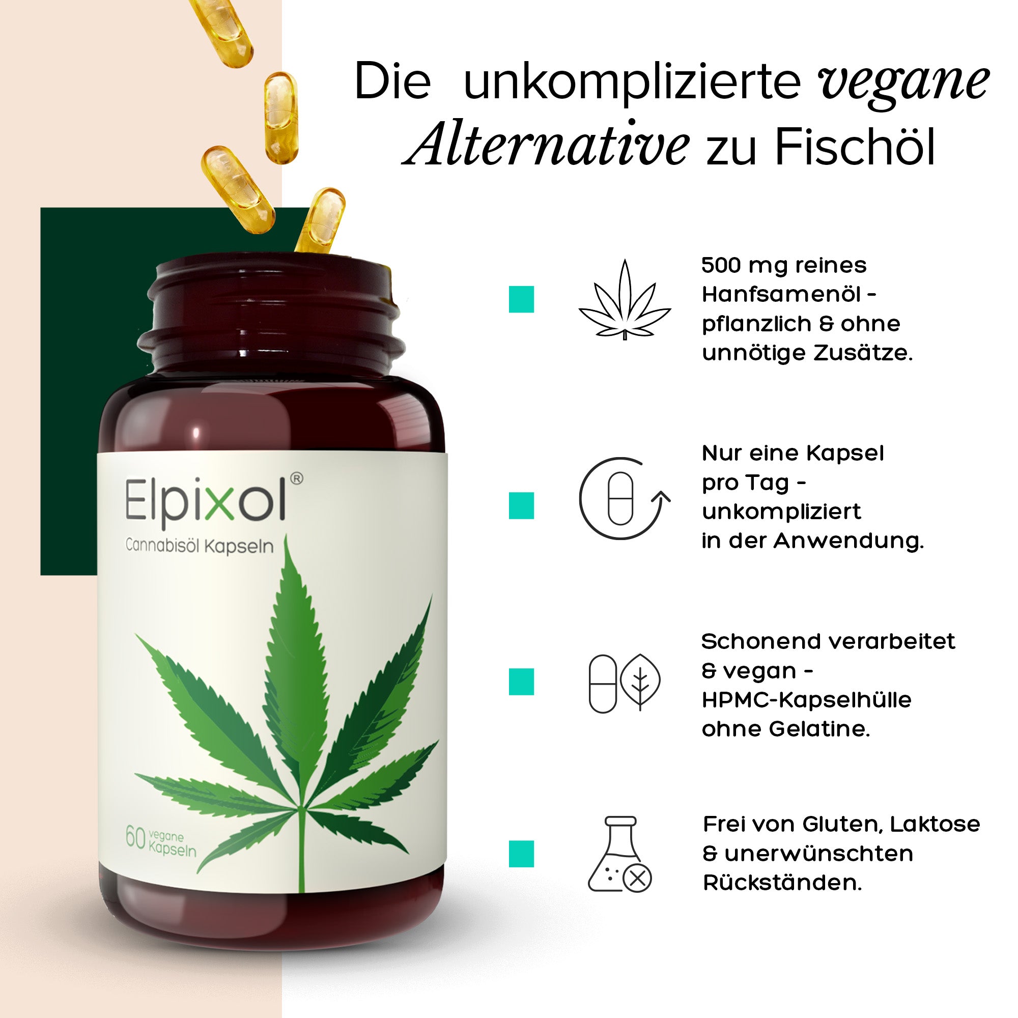 Elpixol® Cannabisöl Kapseln