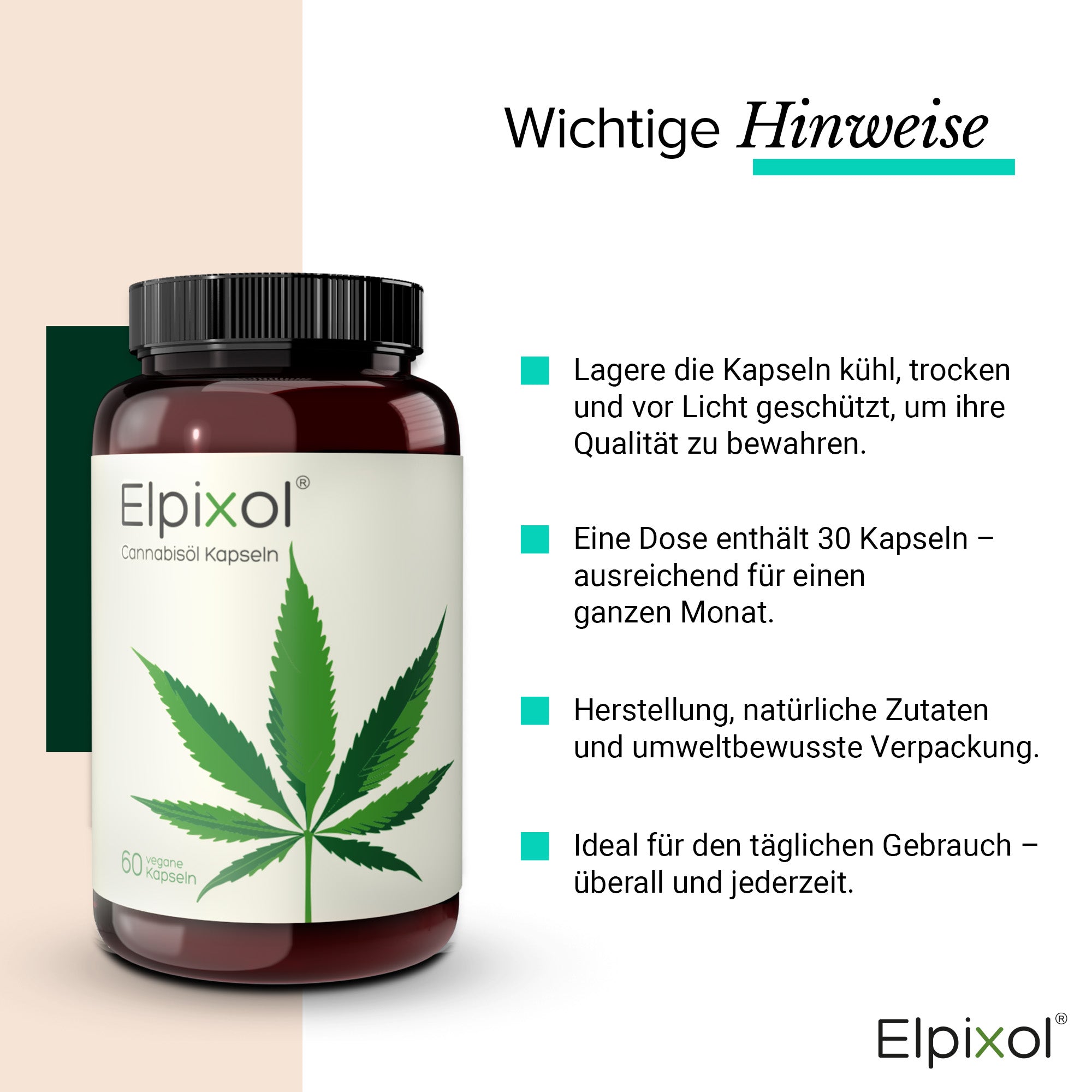 Elpixol® Cannabisöl Kapseln