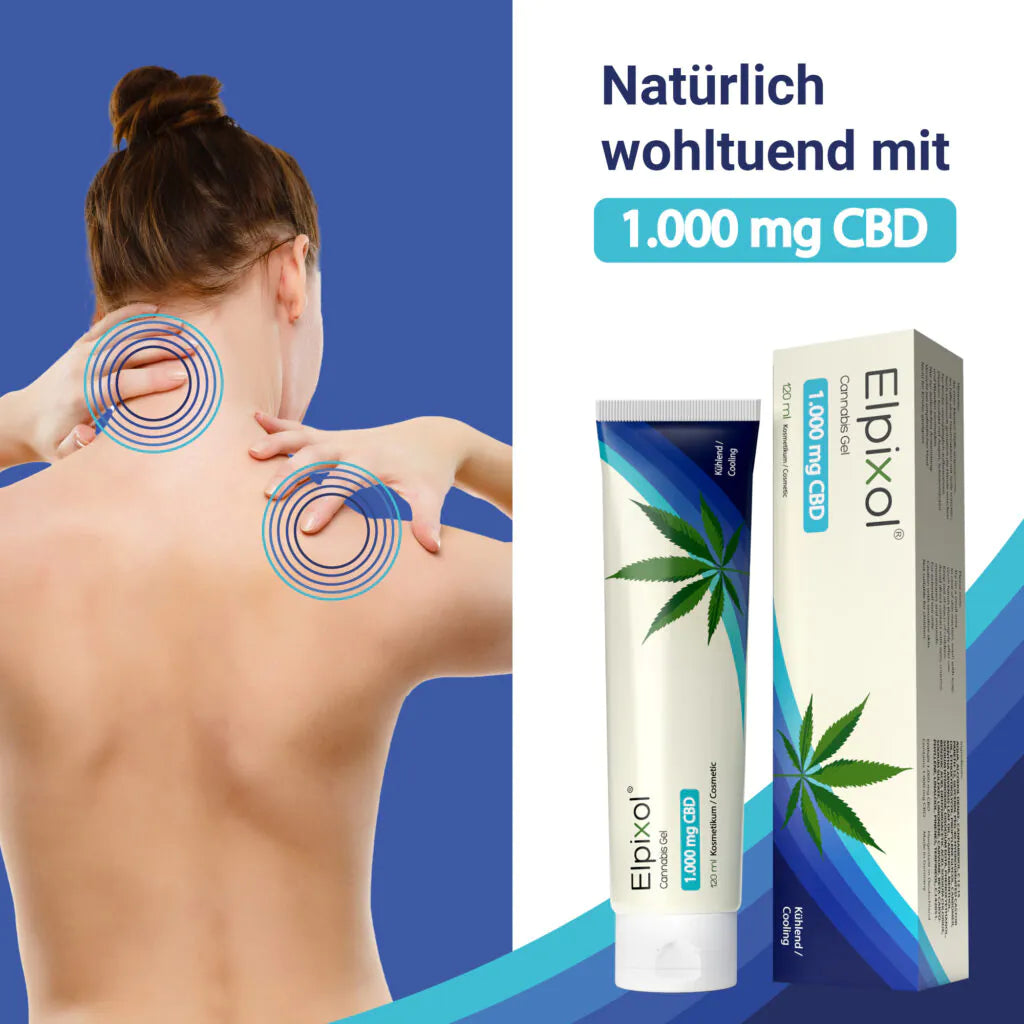 Elpixol® Cannabis Gel 1.000 mg CBD kühlend