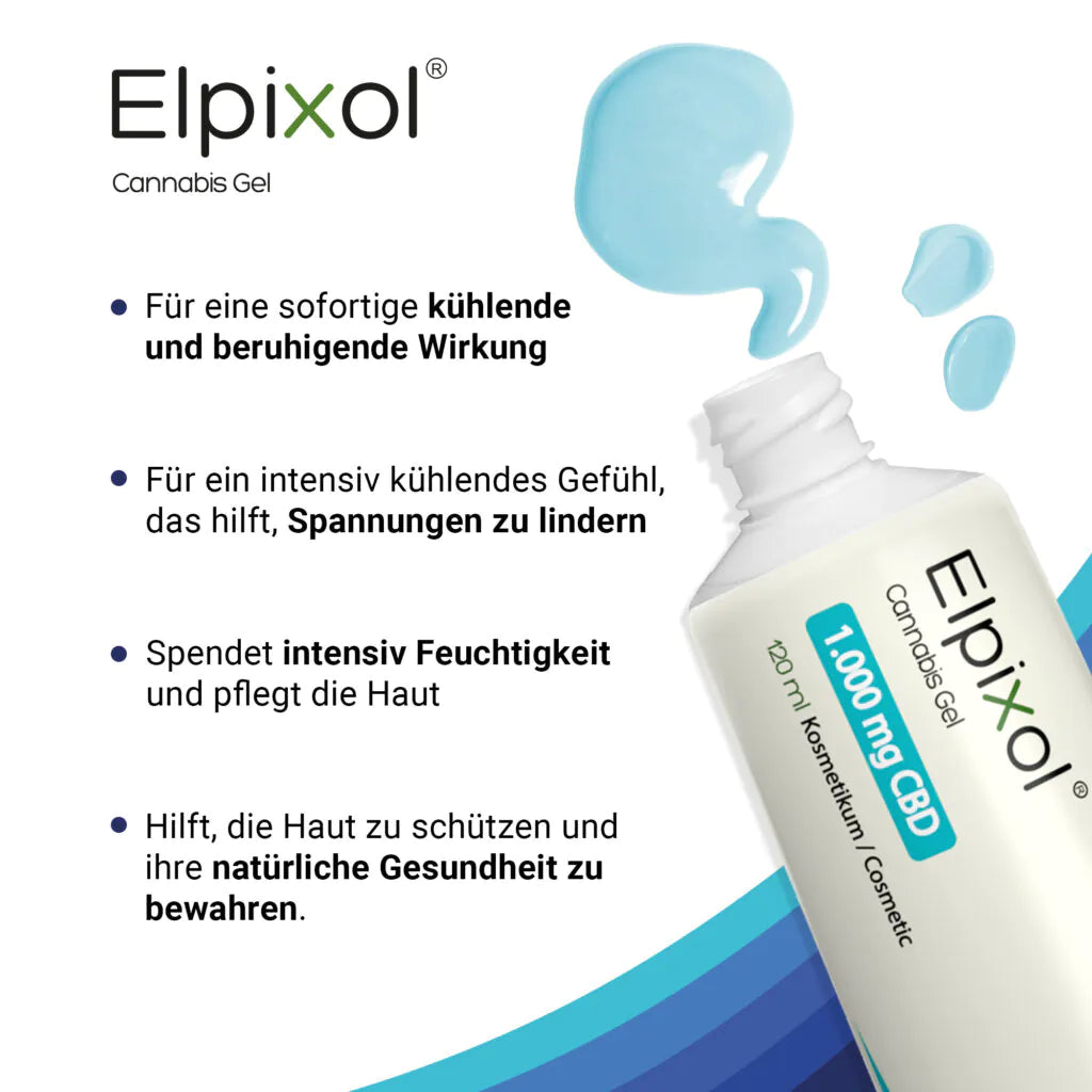 Elpixol® Cannabis Gel 1.000 mg CBD kühlend